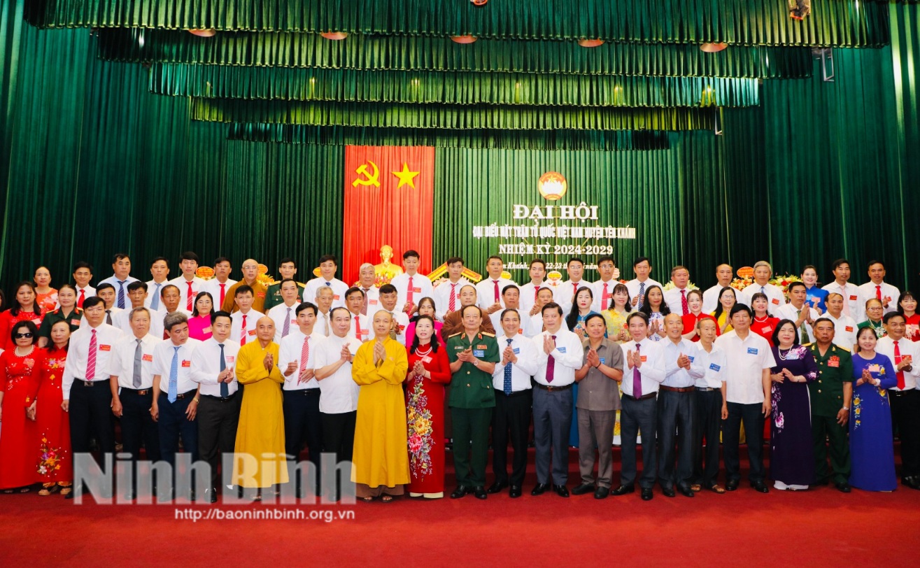 Đại hội đại biểu MTTQ huyện Yên Khánh nhiệm kỳ 2024 2029