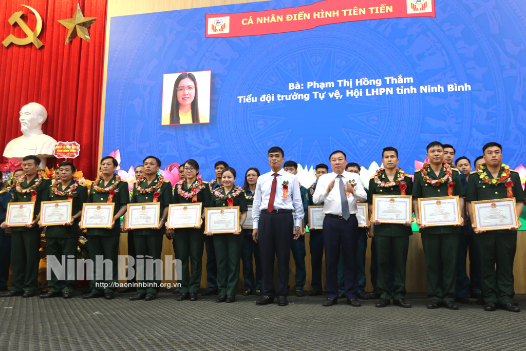 Đại hội thi đua Quyết thắng LLVT thành phố Ninh Bình giai đoạn 20192024