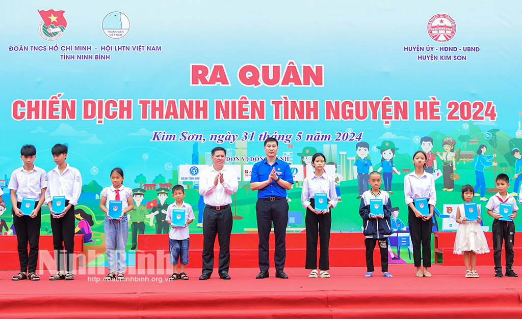 Ra quân chiến dịch Thanh niên tình nguyện Hè năm 2024