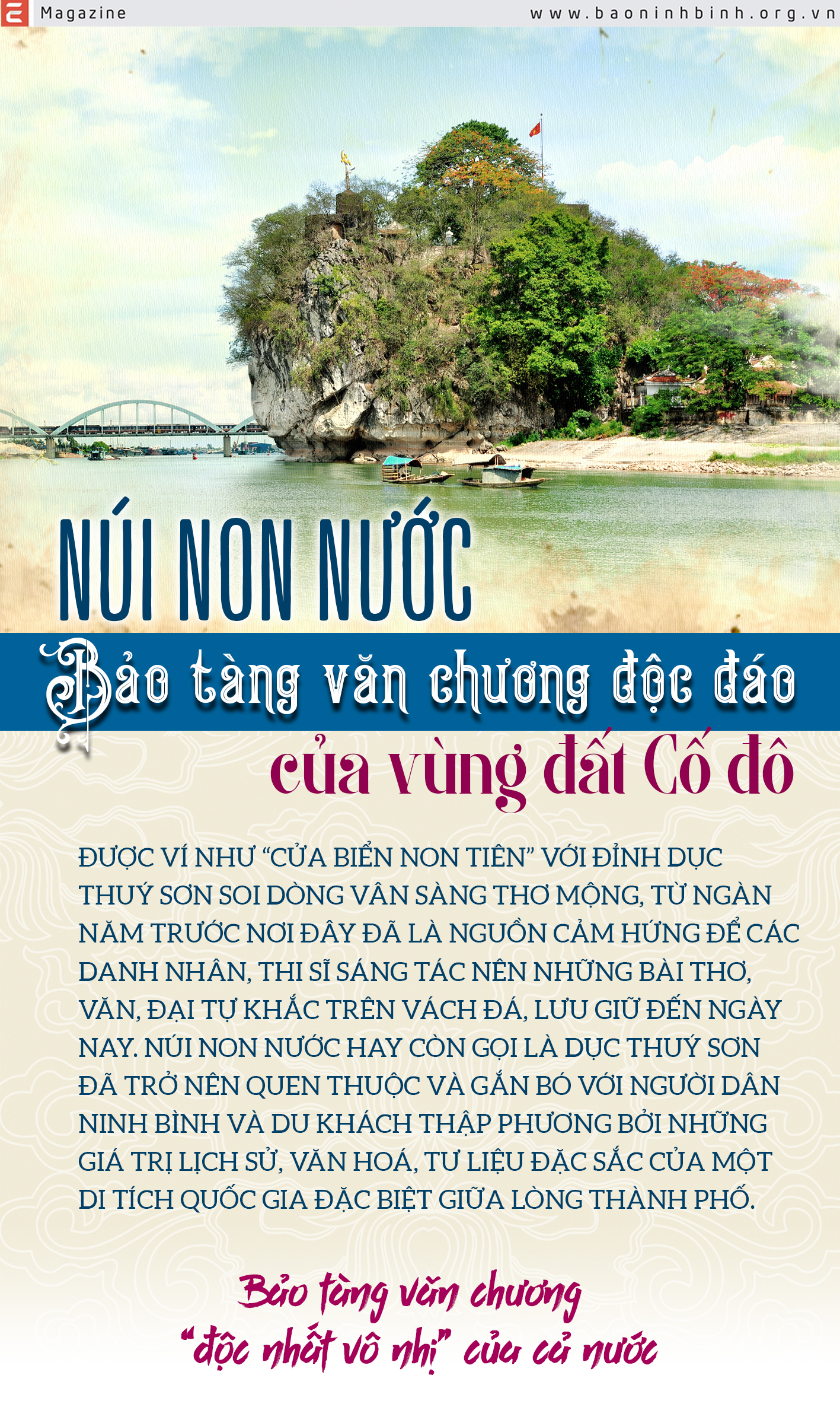 {Emagazine} - Núi Non Nước - Bảo tàng văn chương độc đáo của vùng đất Cố đô