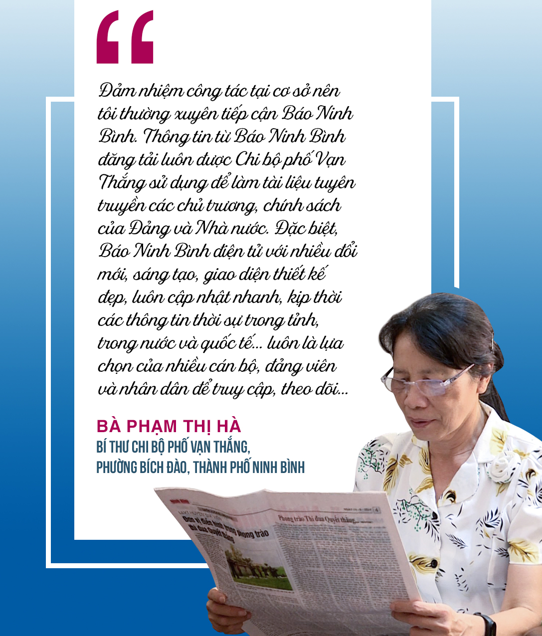 Emagazine Báo chí Ninh Bình tích cực đổi mới để thích ứng với xu thế làm báo hiện đại