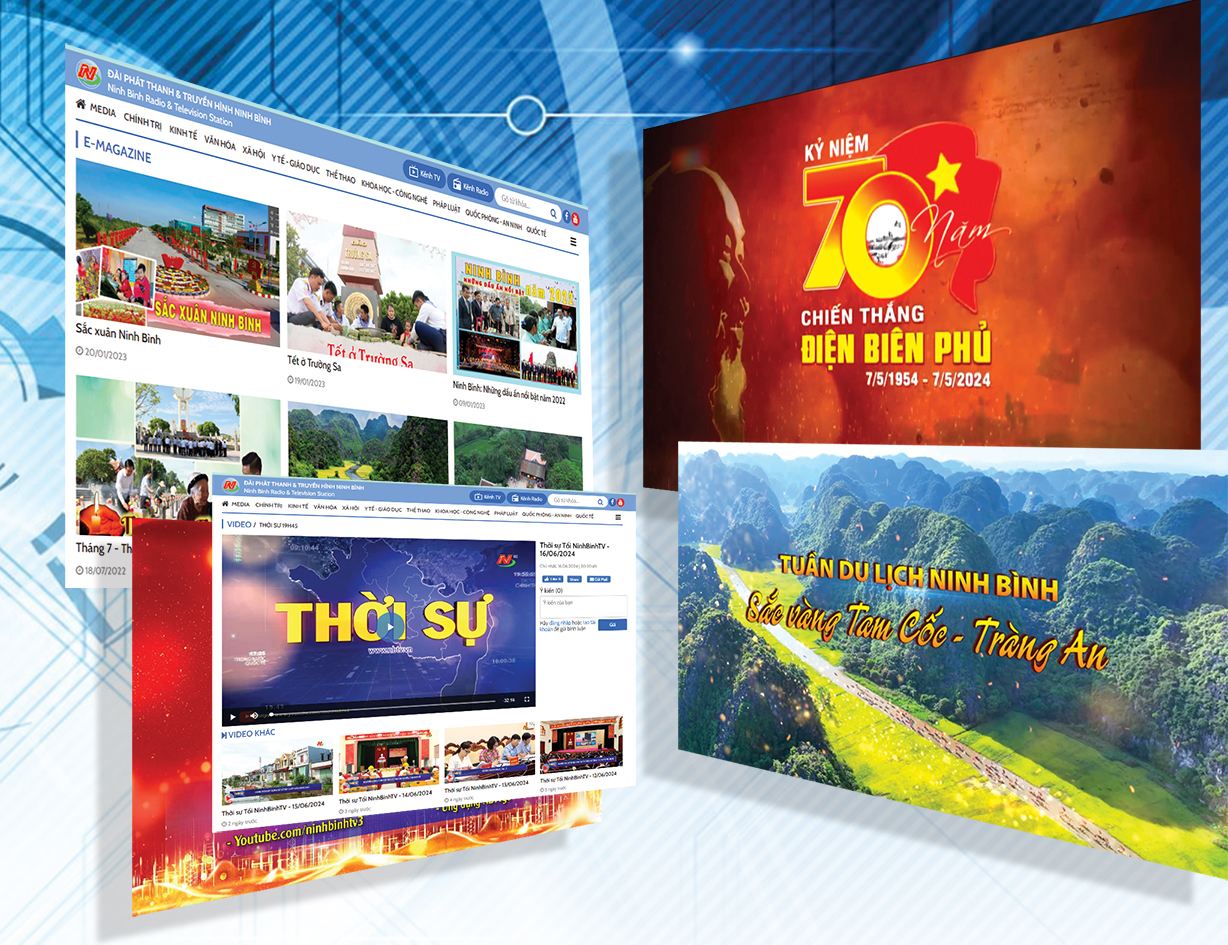 Emagazine Báo chí Ninh Bình tích cực đổi mới để thích ứng với xu thế làm báo hiện đại