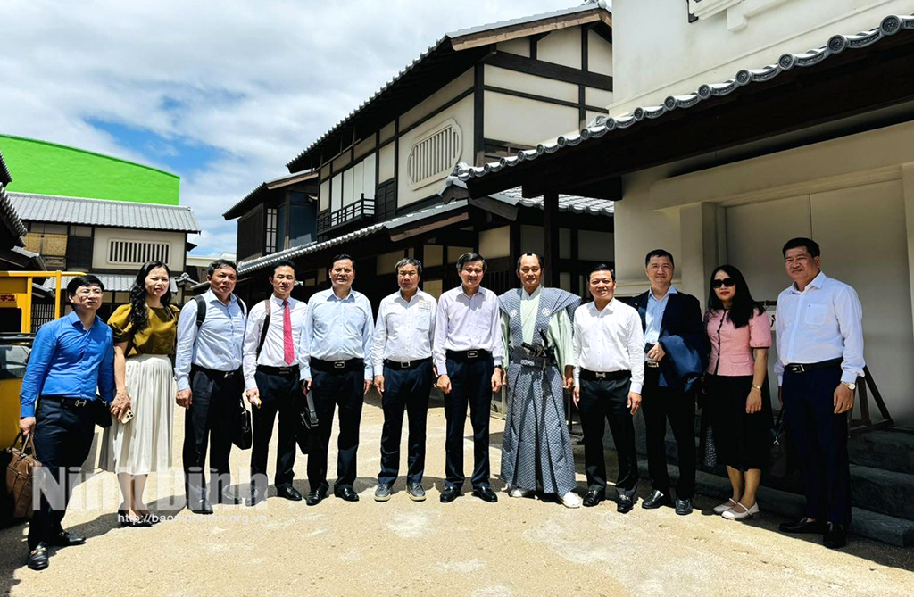 Đoàn công tác tỉnh Ninh Bình thăm làm việc tại Nhật Bản