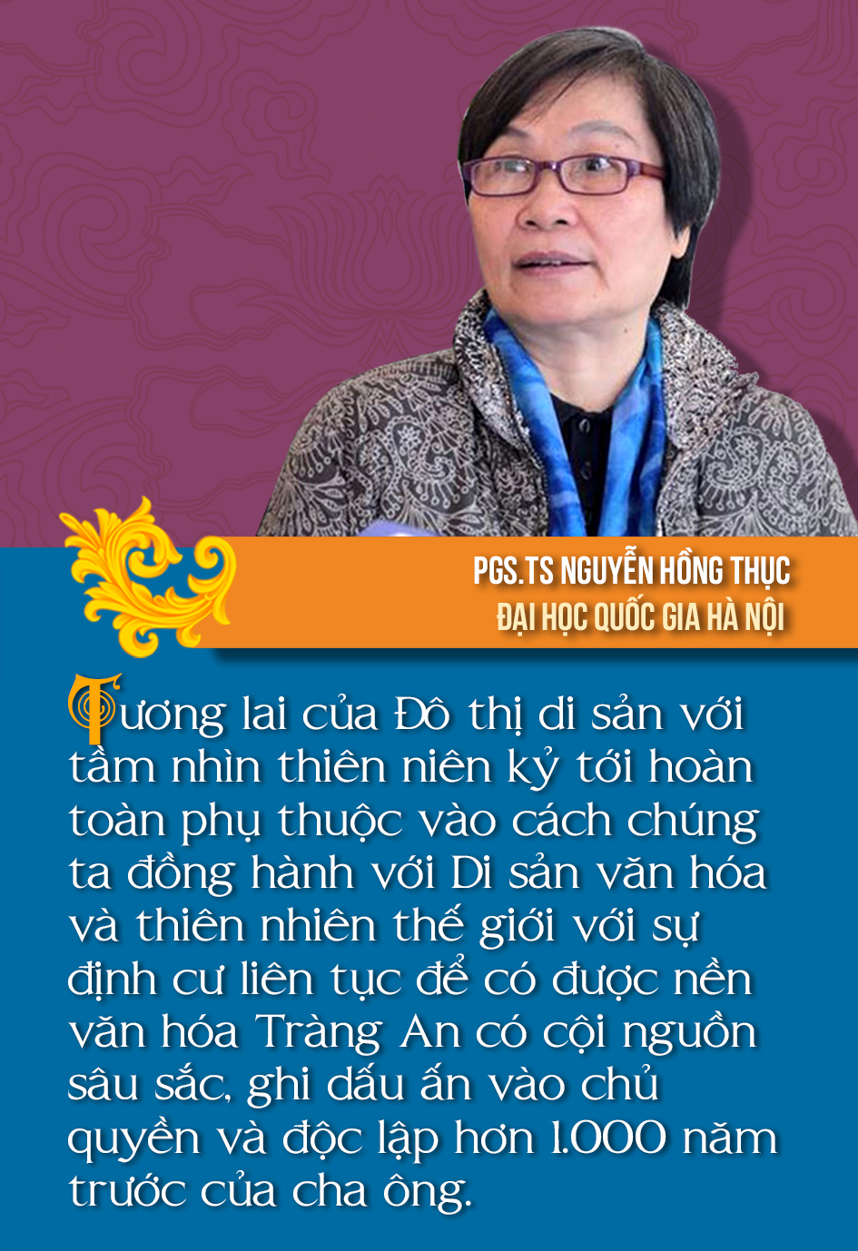 Emagazine Văn hóa con người Tràng Anmã định danh để hội nhập thế giới