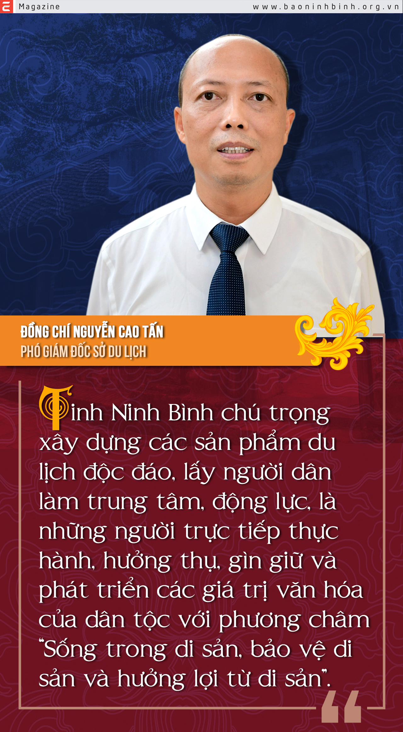 Emagazine Văn hóa con người Tràng An mã định danh để hội nhập thế giới