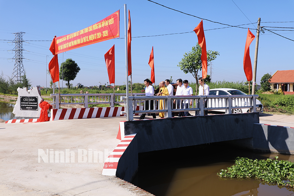 Khánh thành công trình chào mừng Đại hội đại biểu MTTQ Việt Nam tỉnh lần thứ XII
