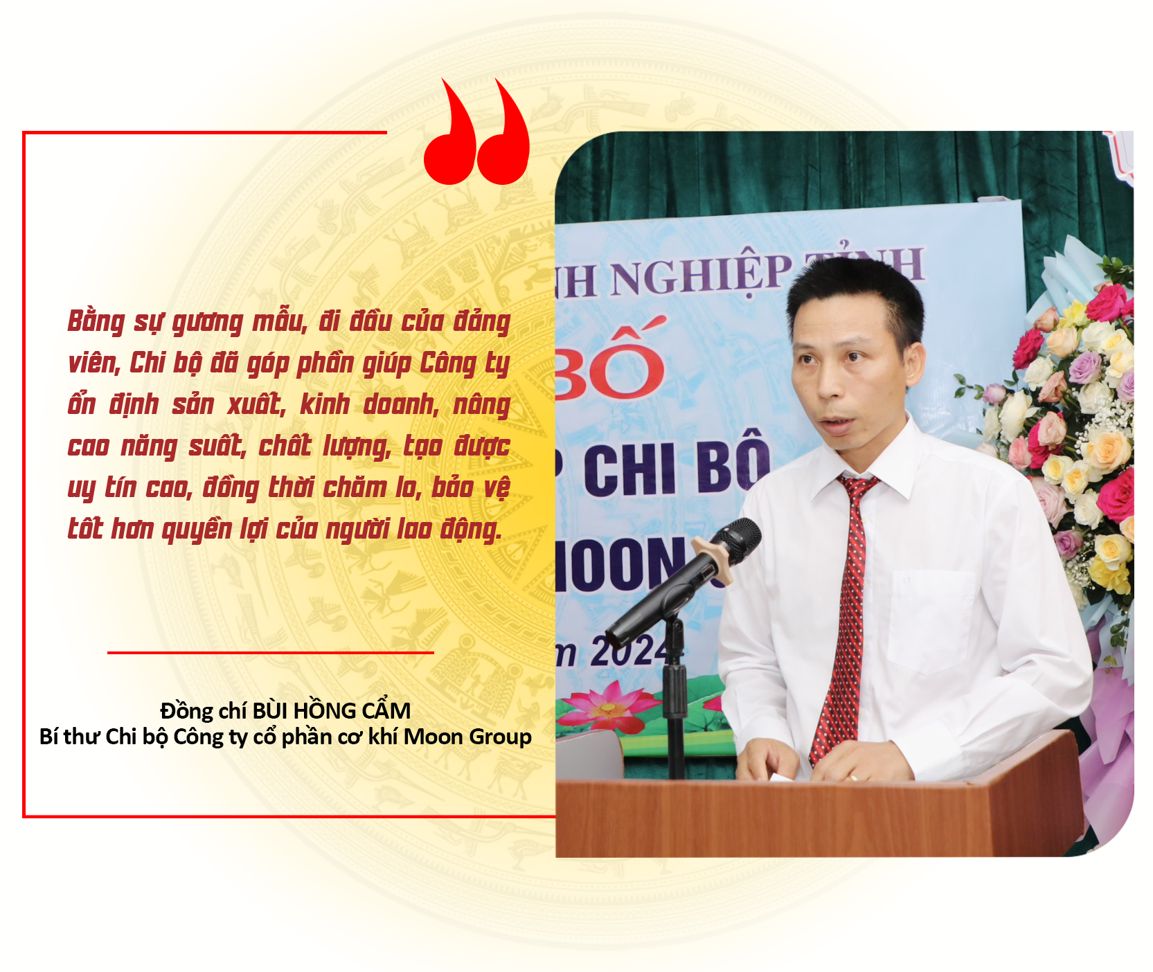 Emagazine Chú trọng phát triển Đảng trong doanh nghiệp ngoài khu vực Nhà nước