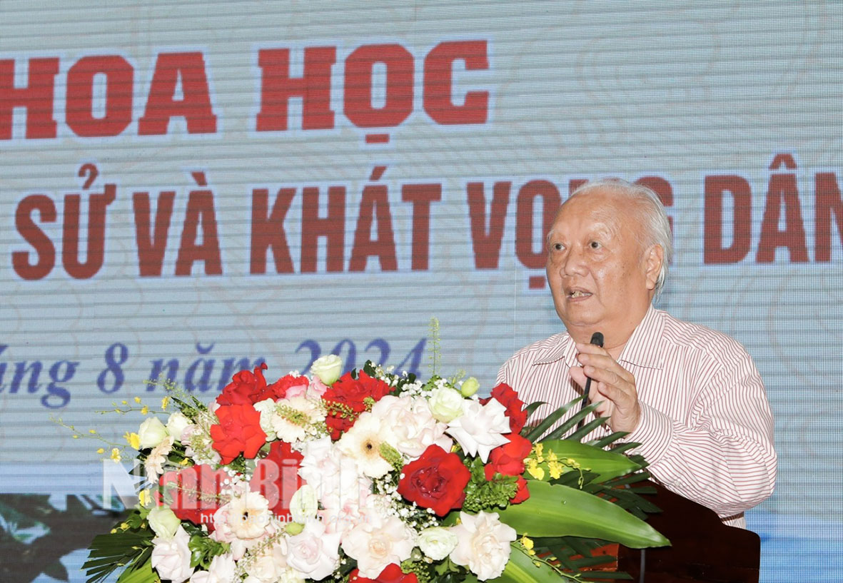 Hội thảo khoa học Đinh Tiên Hoàng Tầm vóc lịch sử và khát vọng dân tộc