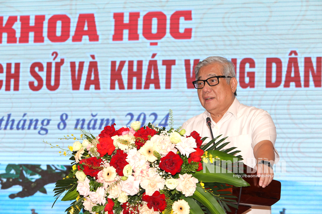 Hội thảo khoa học Đinh Tiên Hoàng Tầm vóc lịch sử và khát vọng dân tộc