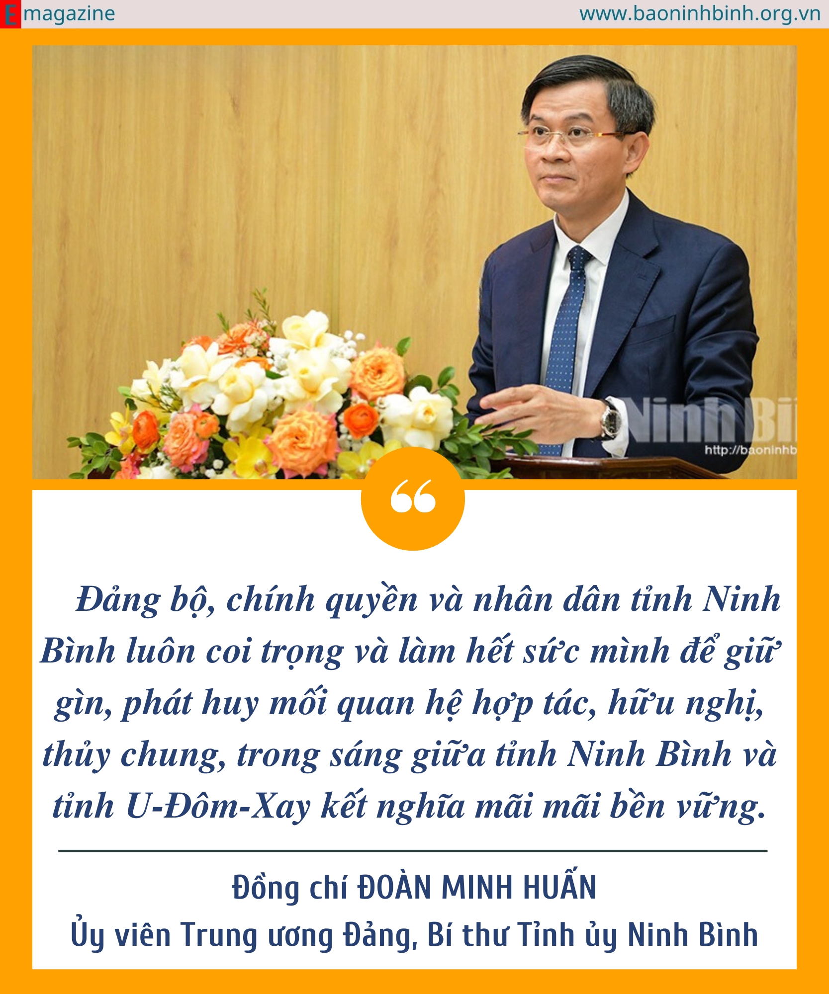Emagazine Ninh BinhDấu son trong bản hùng ca ViệtLào Kỳ cuối