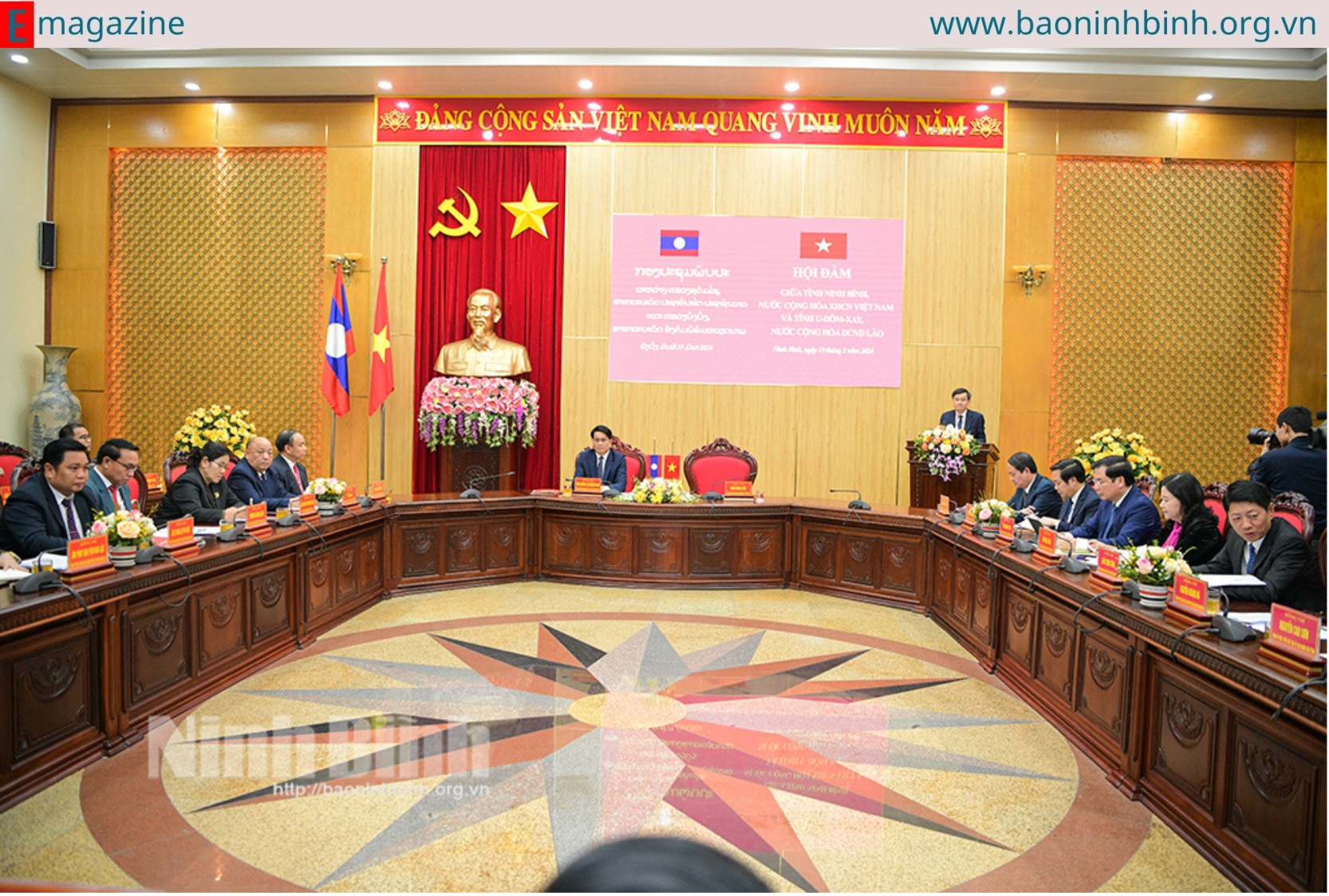 Emagazine Ninh BinhDấu son trong bản hùng ca ViệtLào Kỳ cuối