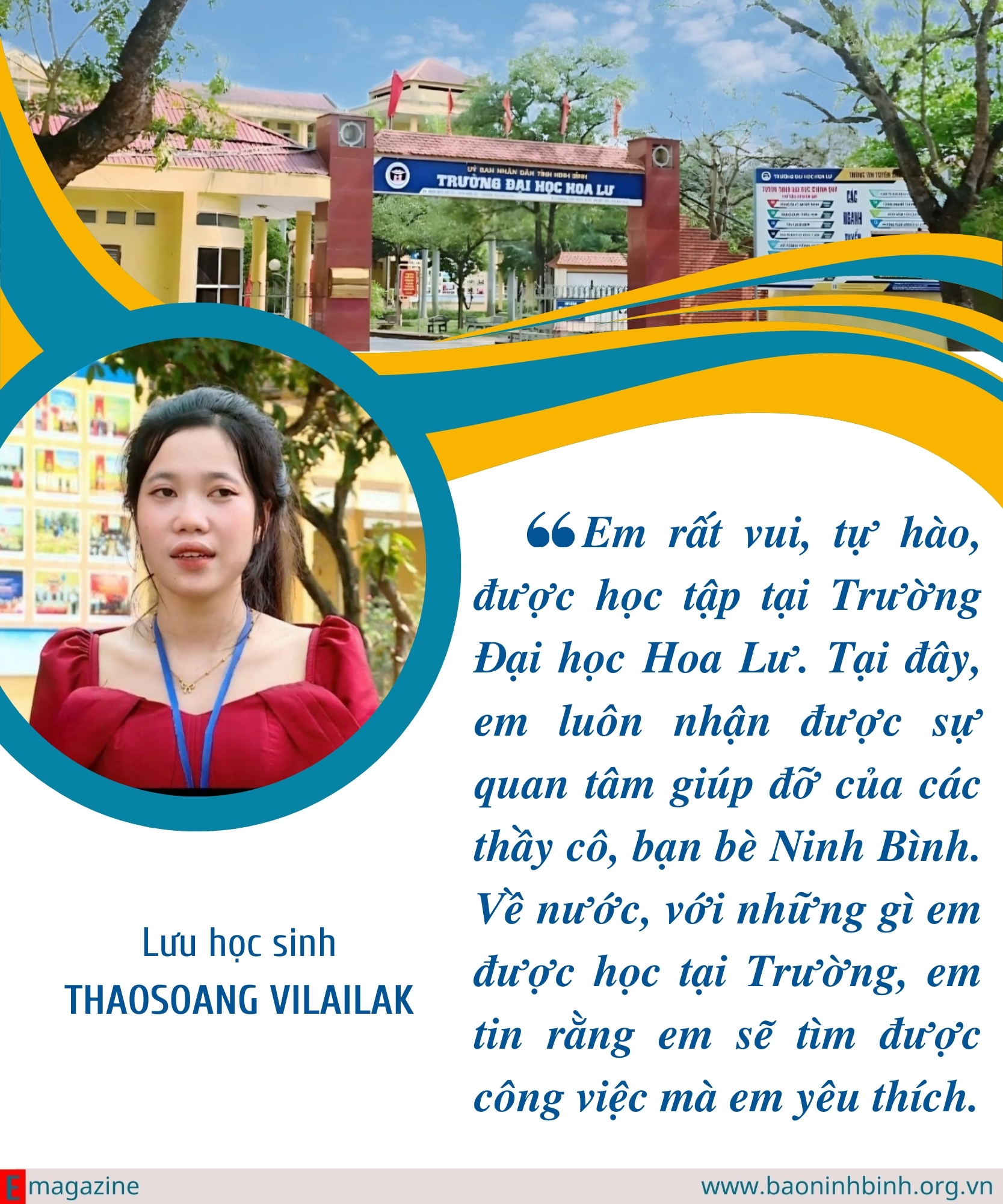 Emagazine Ninh BinhDấu son trong bản hùng ca ViệtLào Kỳ cuối