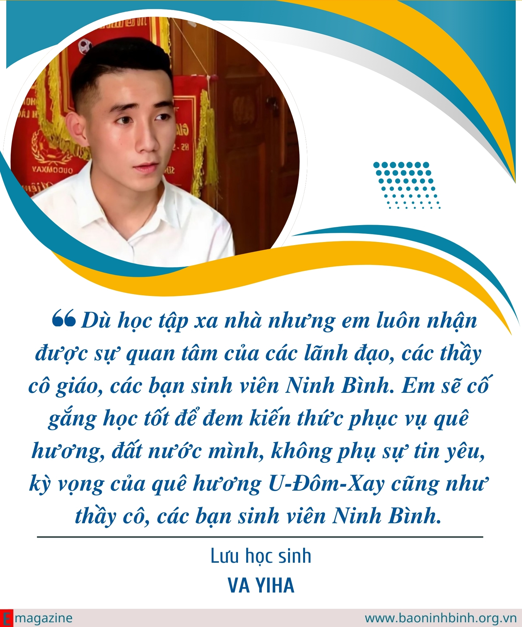 Emagazine Ninh BinhDấu son trong bản hùng ca ViệtLào Kỳ cuối