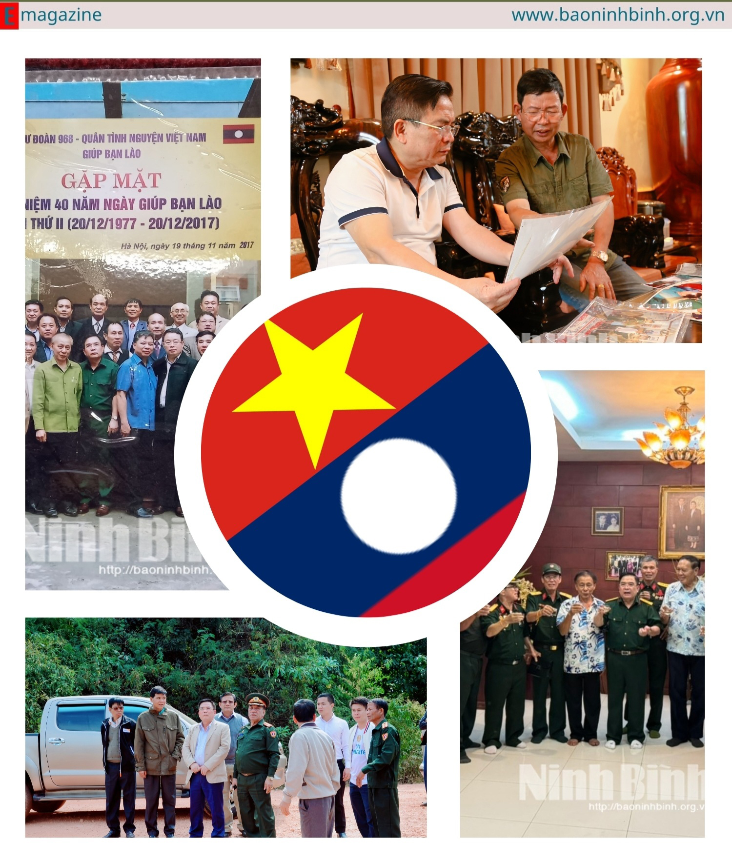 Emagazine Ninh BìnhDấu son trong bản hùng ca ViệtLào Kỳ 1