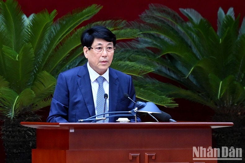 Ảnh Khai mạc Hội nghị lần thứ 10 Ban Chấp hành Trung ương Đảng Cộng sản Việt Nam khóa XIII