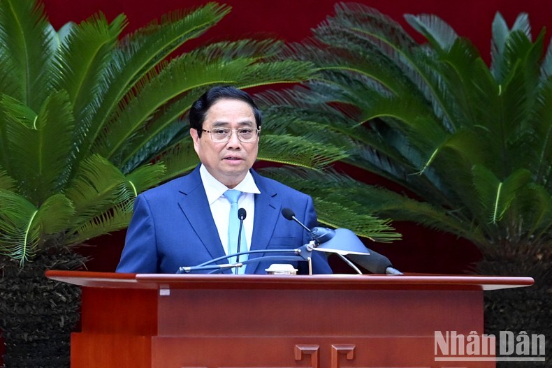 Ảnh Khai mạc Hội nghị lần thứ 10 Ban Chấp hành Trung ương Đảng Cộng sản Việt Nam khóa XIII