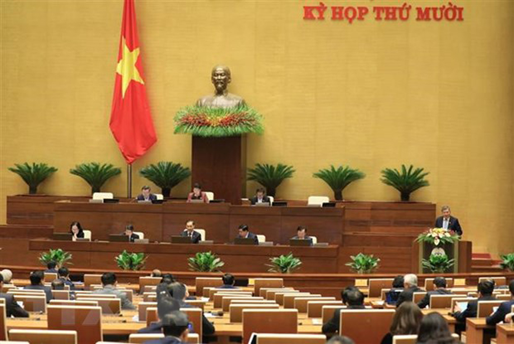 Kỳ họp thứ 10, Quốc hội khóa XIV: Quốc hội thảo luận trực tuyến về 2 dự thảo Luật