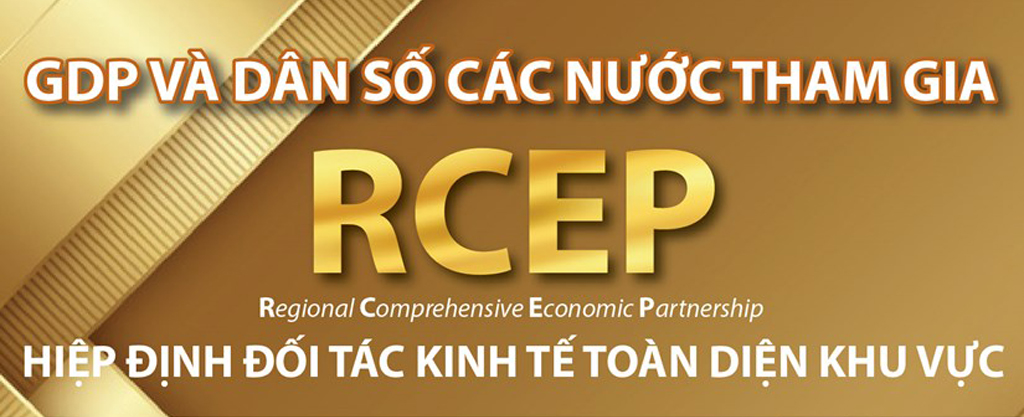 [Infographics] Thông tin cơ bản về GDP và dân số các nước tham gia RCEP