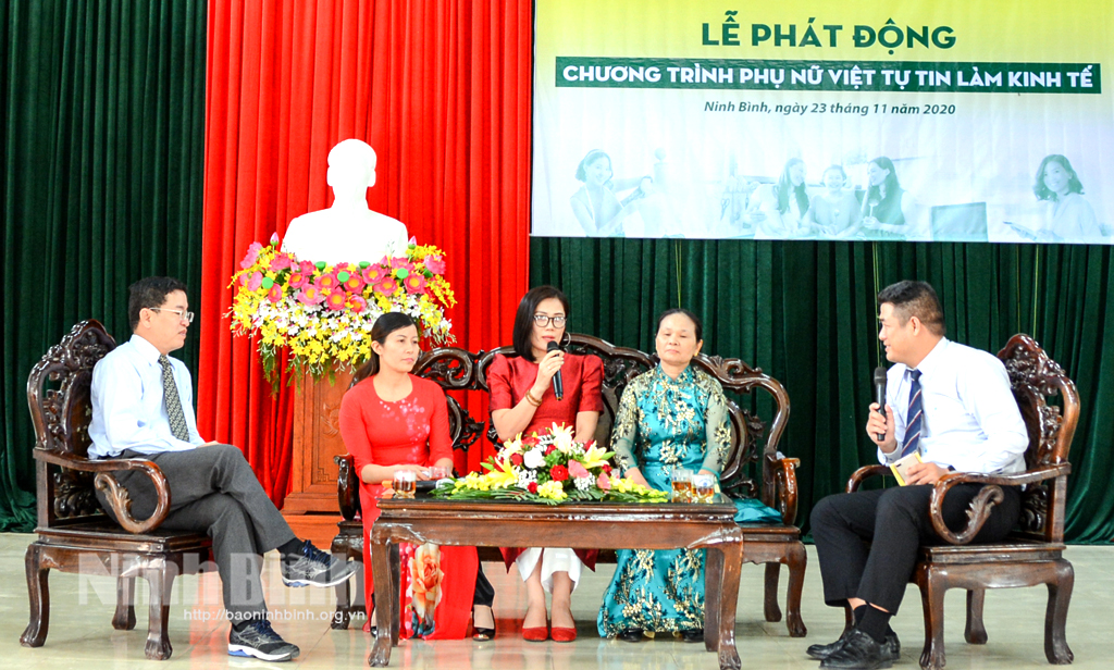 Phát động Chương trình "Phụ nữ Việt tự tin làm kinh tế"