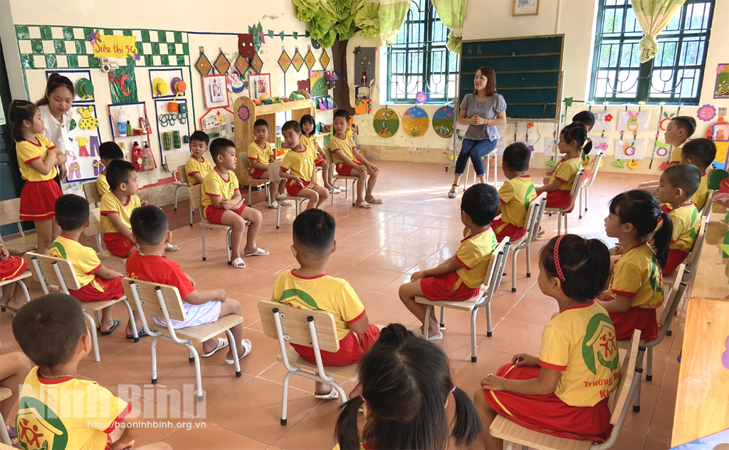 Hiệu quả thực hiện chuyên đề "Xây dựng trường mầm non lấy trẻ làm trung tâm"