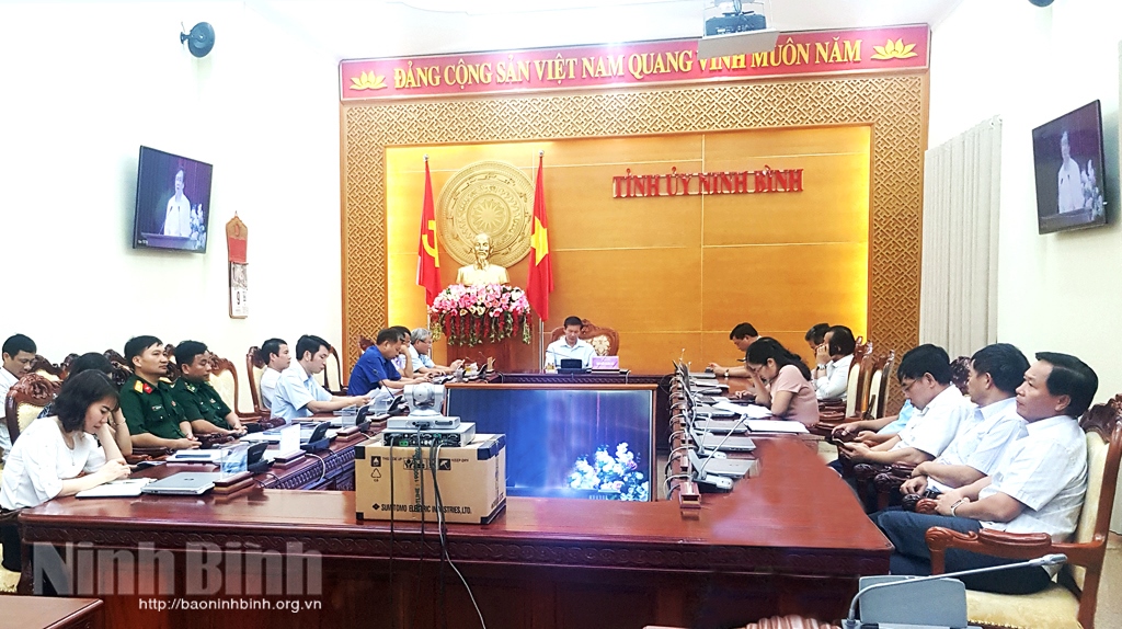 Hội nghị trực tuyến toàn quốc quán triệt một số Thông báo, Chỉ thị của Ban Bí thư