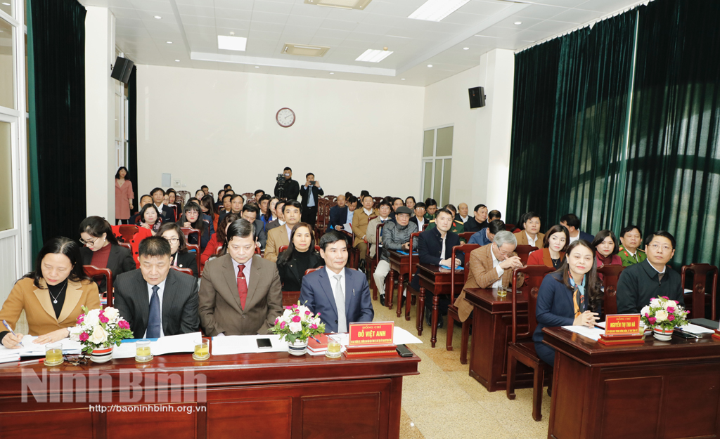 Đồng chí Bí thư Tỉnh ủy dự hội nghị triển khai nhiệm vụ công tác dân vận năm 2021