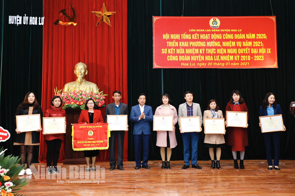 LĐLĐ huyện Hoa Lư triển khai nhiệm vụ năm 2021