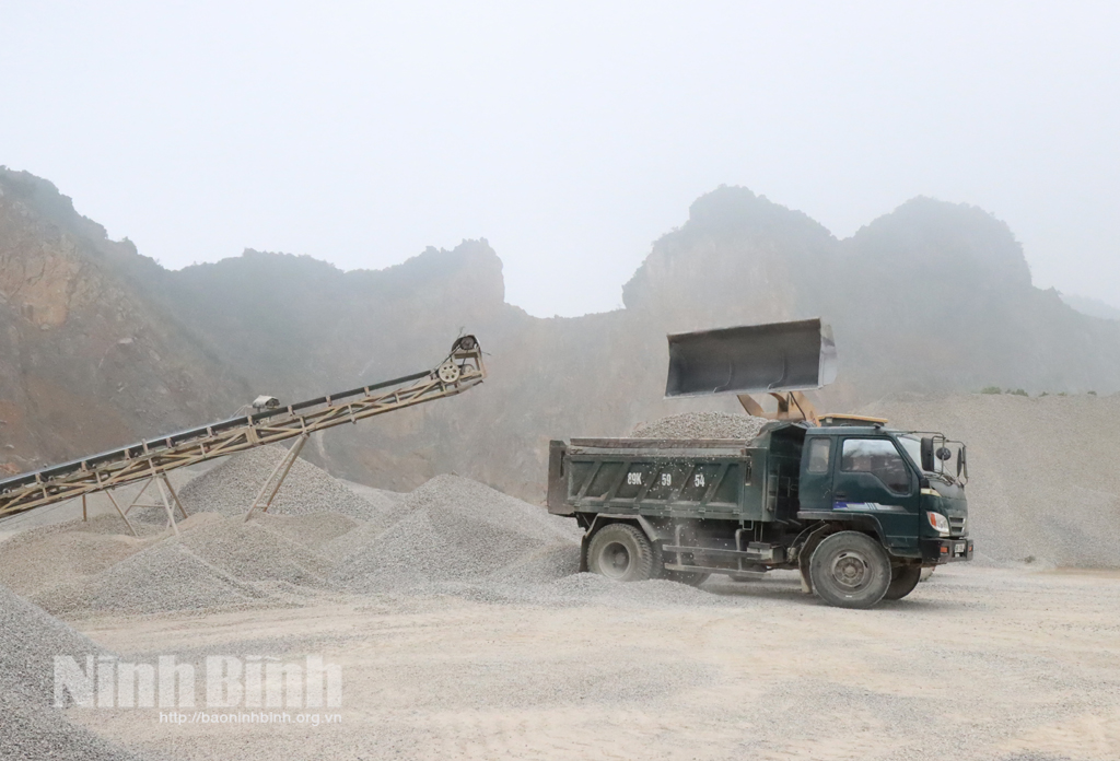 Nho Quan, quản lý và sử dụng hiệu quả nguồn tài nguyên khoáng sản