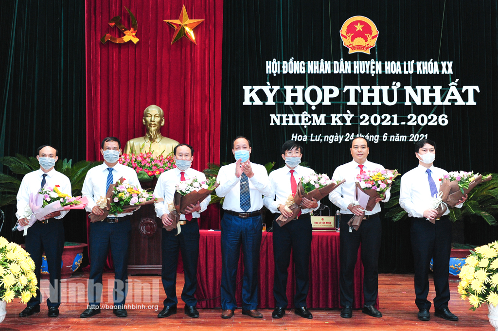 HĐND huyện Hoa Lư khóa XX tổ chức kỳ họp thứ nhất