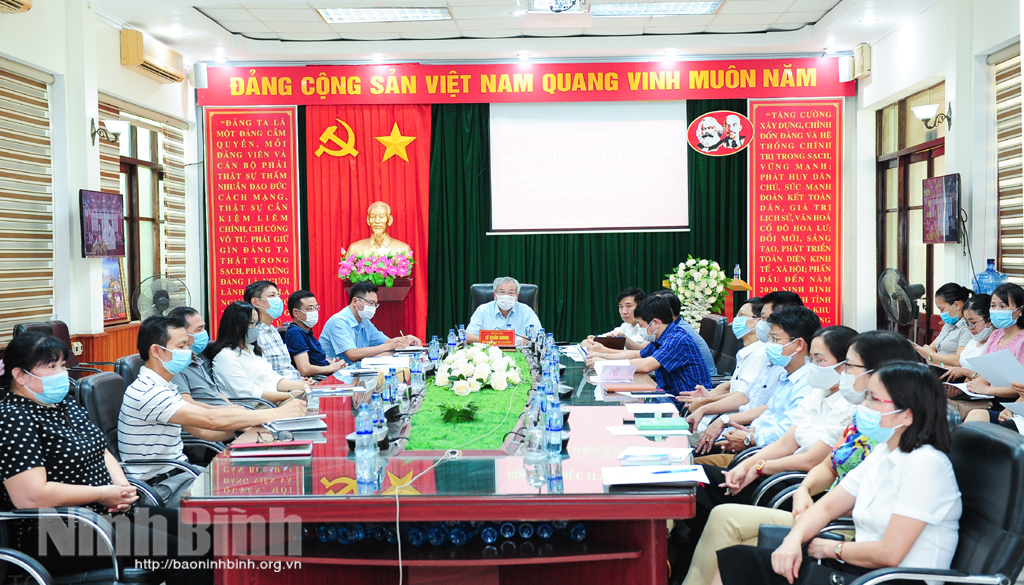 Hội nghị trực tuyến toàn quốc nghiên cứu, học tập, quán triệt Nghị quyết Đại hội XIII của Đảng cho lãnh đạo các cơ quan báo chí, xuất bản