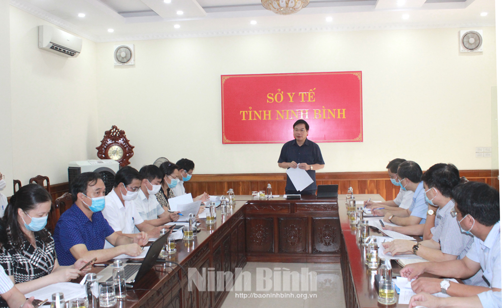 Hội nghị phòng, chống dịch bệnh COVID-19 ngành Y tế