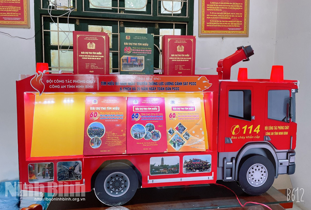 Ghi nhận từ cuộc thi "Tìm hiểu 60 năm Ngày truyền thống lực lượng cảnh sát PCCC & CNCH"
