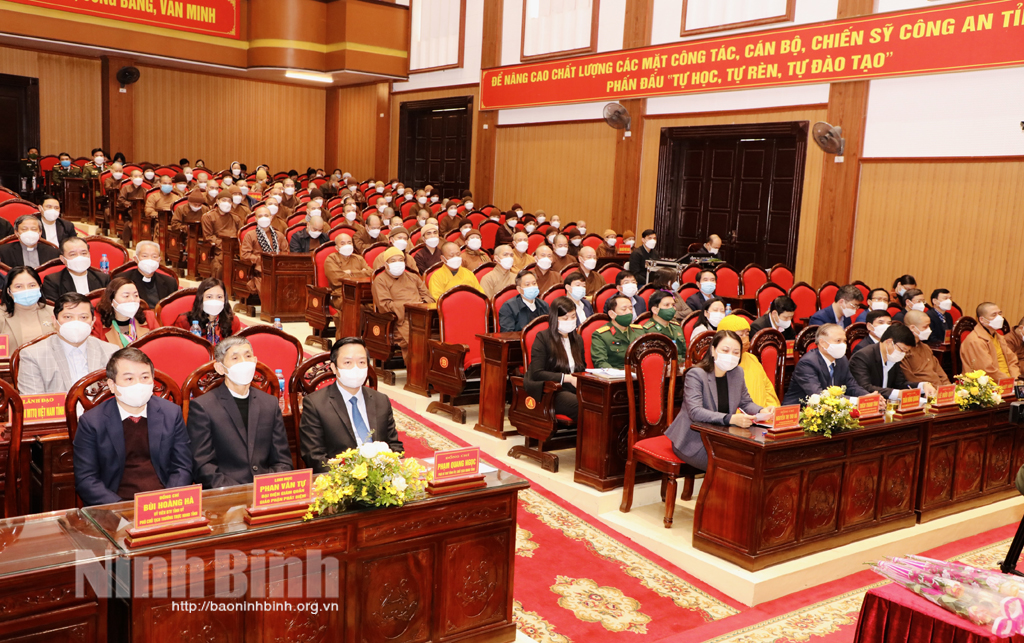 Gặp mặt chức sắc các tôn giáo nhân dịp Xuân Nhâm Dần 2022