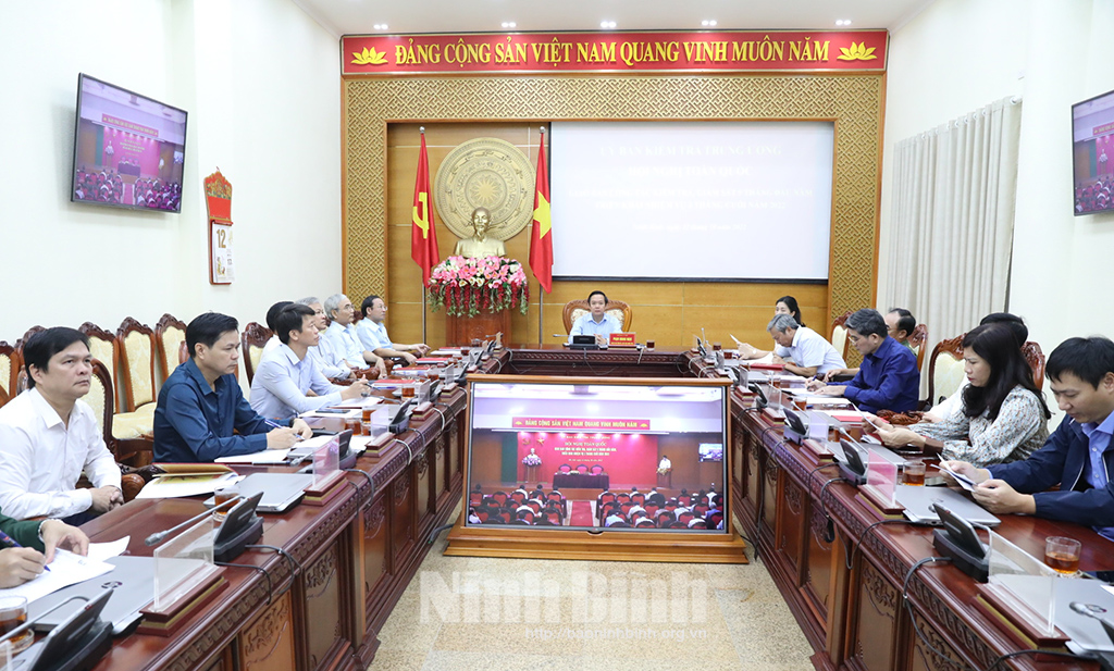 Hội nghị toàn quốc giao ban công tác kiểm tra, giám sát