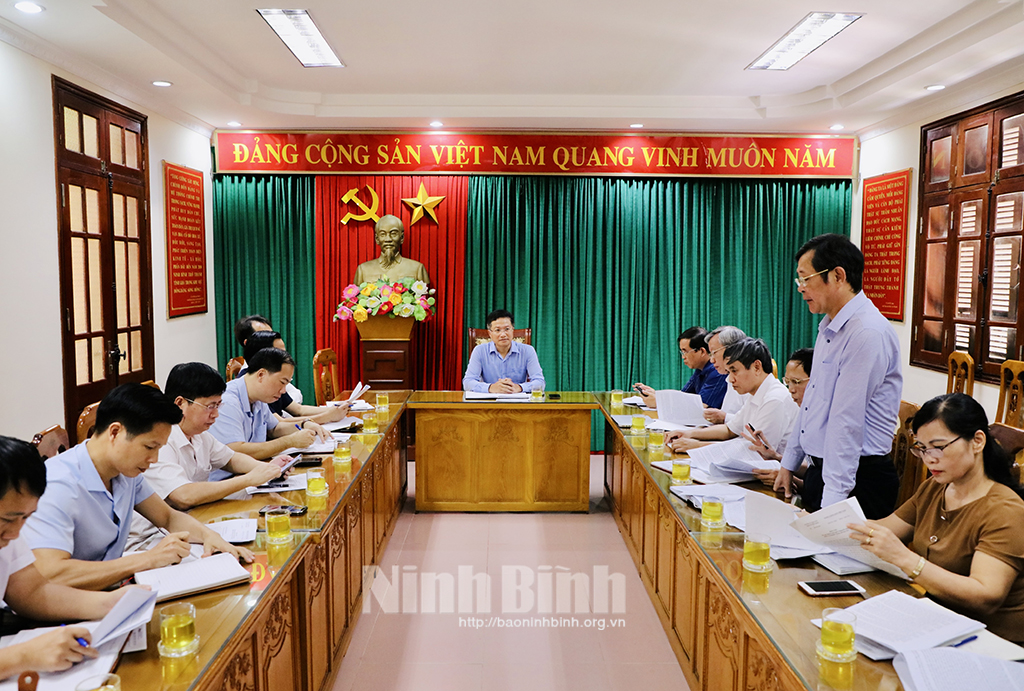 Giao ban công tác khoa giáo