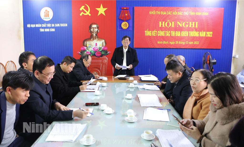 Tổng kết công tác thi đua, khen thưởng Khối các Hội đặc thù năm 2022