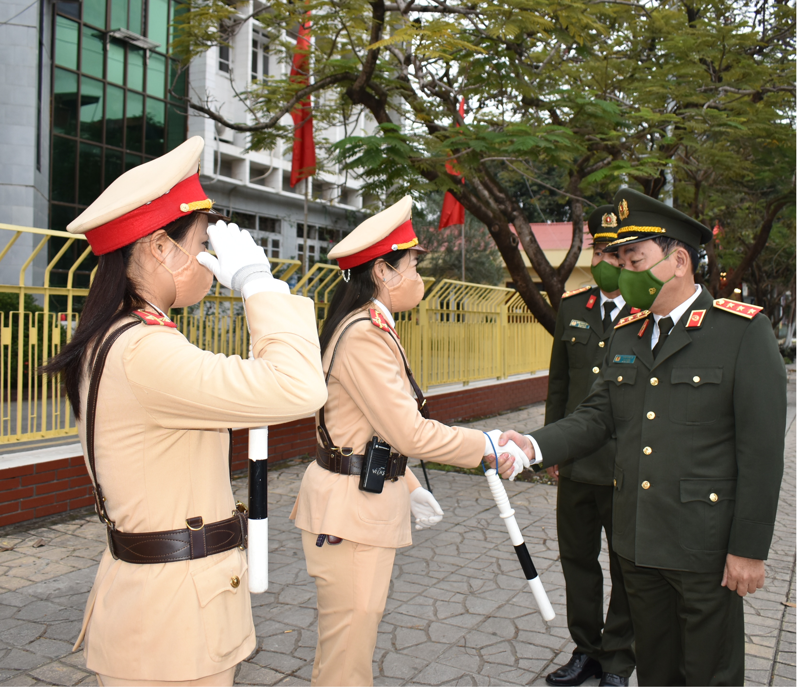 Thượng tướng Trần Quốc Tỏ, Thứ trưởng Bộ Công an thăm, kiểm tra, chúc Tết tại Ninh Bình