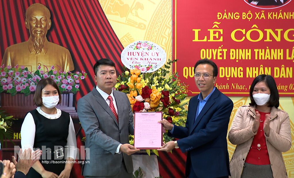 Thành lập Chi bộ Quỹ tín dụng nhân dân Khánh Nhạc