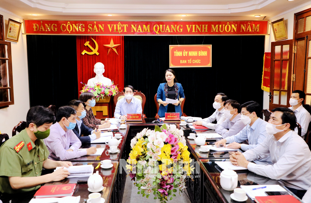 Triển khai nhiệm vụ công tác Tổ chức xây dựng Đảng toàn quốc quý II