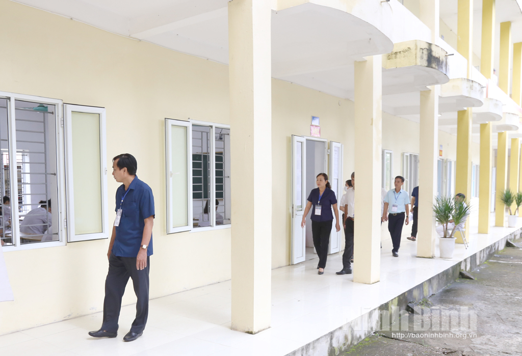 Kiểm tra công tác thi tốt nghiệp THPT năm 2022