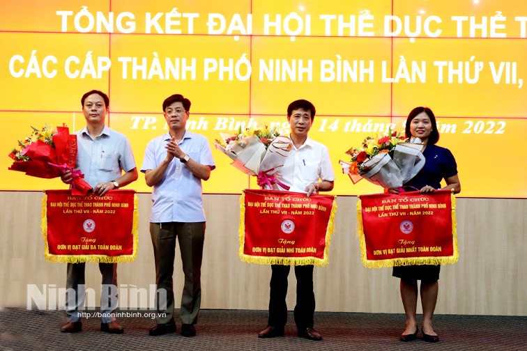 Tổng kết Đại hội TDTT thành phố Ninh Bình lần thứ VII năm 2022