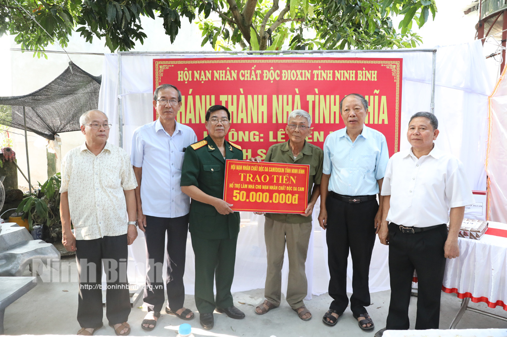 Khánh thành "Nhà tình nghĩa" cho nạn nhân chất độc da cam/dioxin