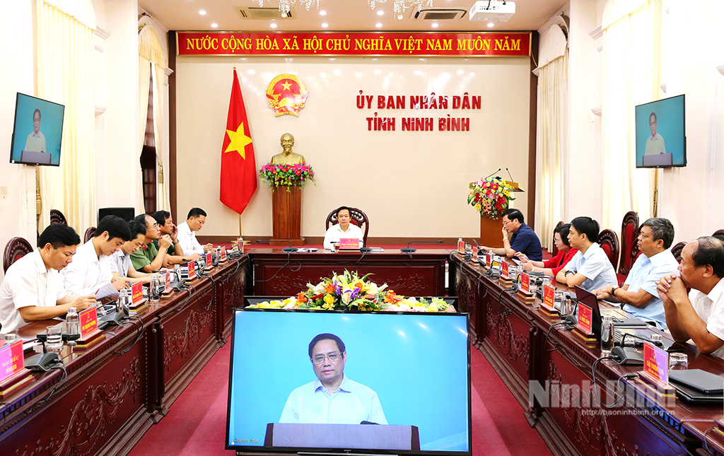 Hội nghị trực tuyến toàn quốc về đẩy mạnh giải ngân vốn đầu tư công