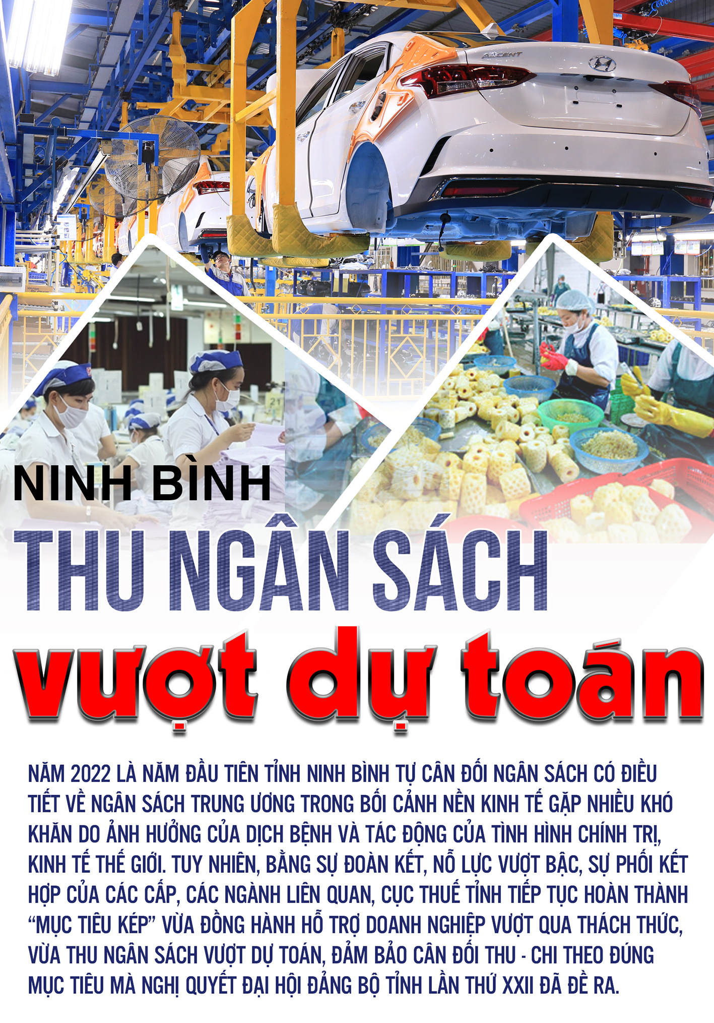 (Emagazine) Ninh Bình - Thu ngân sách vượt dự toán