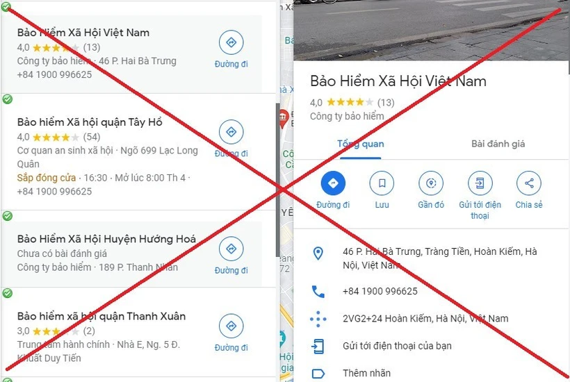 Cảnh báo mạo danh tổng đài cơ quan bảo hiểm xã hội để lừa đảo