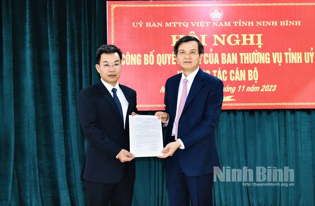 [Video] Đồng chí Nguyễn Hoàng Hà giữ chức Chủ tịch Ủy ban Mặt trận Tổ quốc Việt Nam tỉnh
