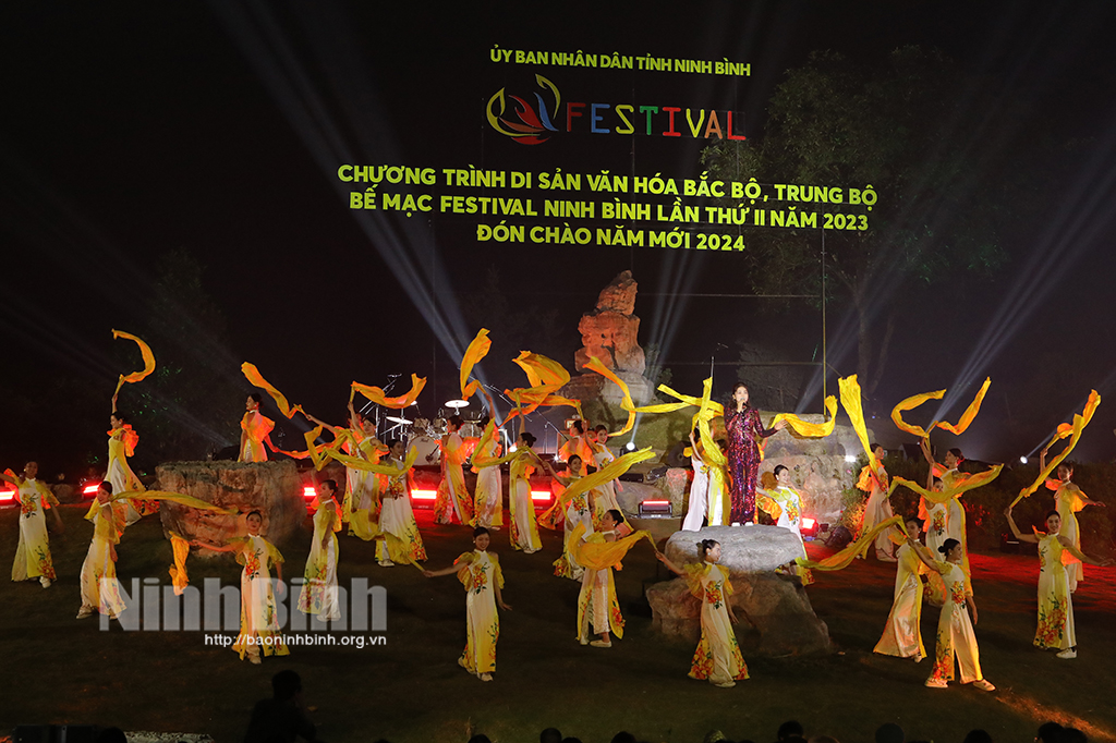 Bế mạc Festival Ninh Bình-Tràng An lần thứ II, năm 2023 và đón chào năm mới 2024