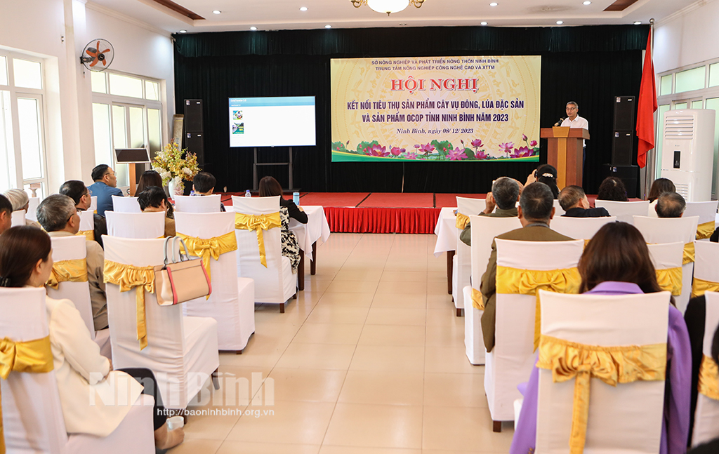 Kết nối tiêu thụ nông sản và sản phẩm OCOP tỉnh Ninh Bình