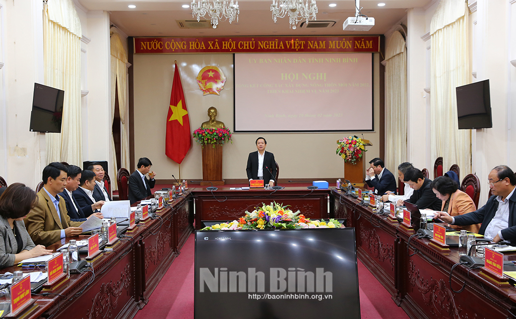 Triển Khai Nhiệm Vụ Xây Dựng Nông Thôn Mới Năm 2023 