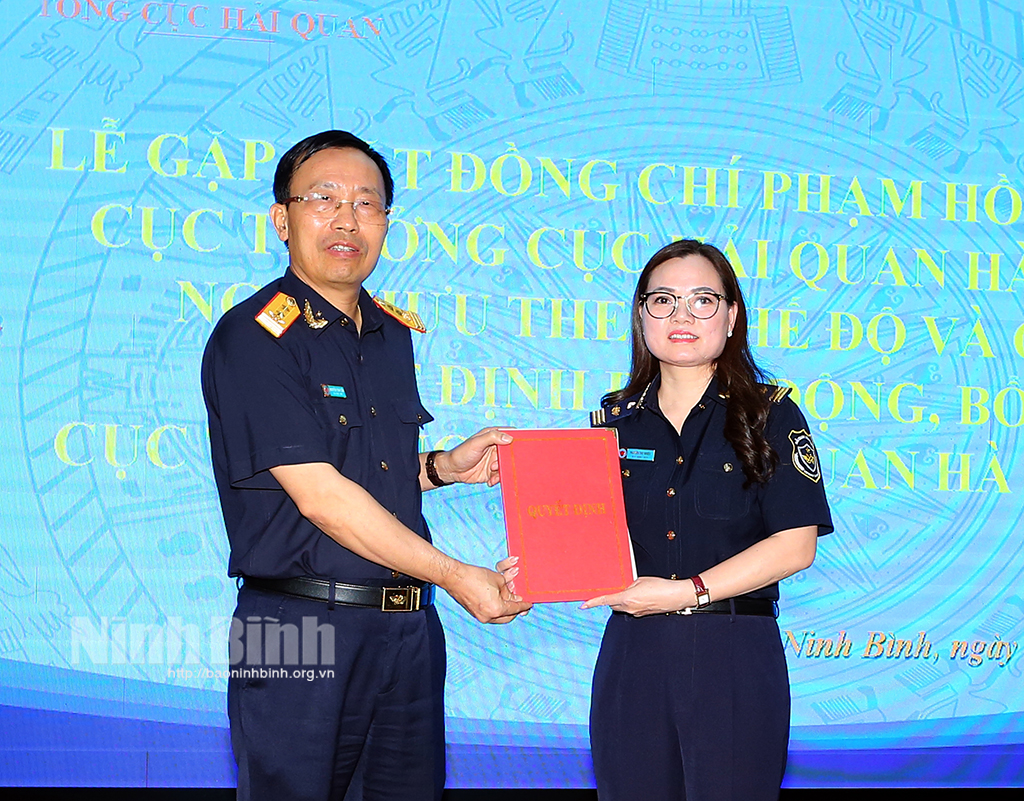 Công bố Quyết định bổ nhiệm Cục trưởng Cục Hải quan Hà Nam Ninh